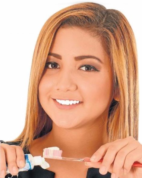 Buena higiene, dientes sanos