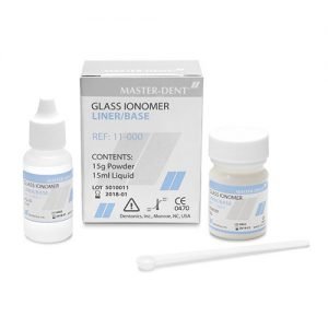 Ionomero de vidrio para base Masterdent peru